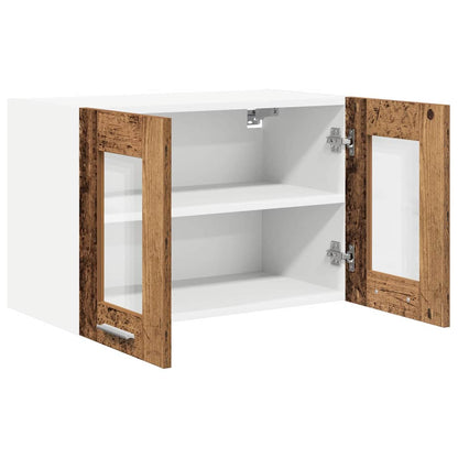 Hängeschrank 2 pcs Altholz 60 x 31 x 40 cm Holzwerkstoff