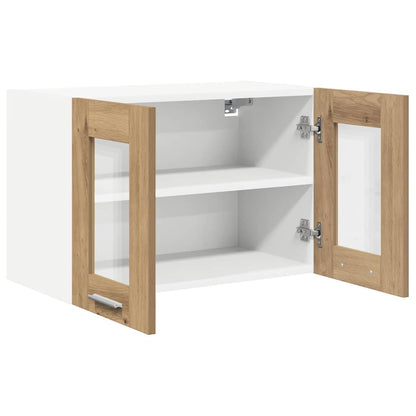 vidaXL Hängeschrank Artisan-Eiche 60 x 31 x 40 cm Holzwerkstoff