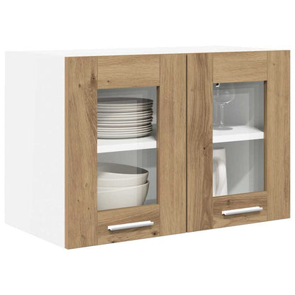 vidaXL Hängeschrank Artisan-Eiche 60 x 31 x 40 cm Holzwerkstoff