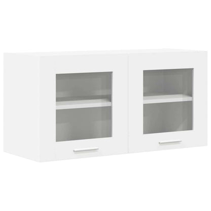 vidaXL Hängeschrank mit Speicher Weiß 80 x 31 x 40 cm Holzwerkstoff
