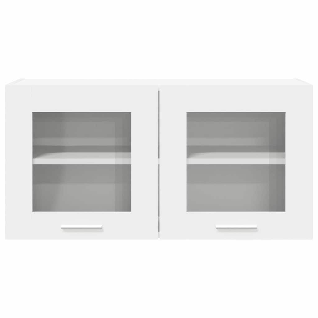 vidaXL Hängeschrank mit Speicher Weiß 80 x 31 x 40 cm Holzwerkstoff