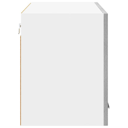 vidaXL Hängeschrank Grau Sonoma und Weiß 80 x 31 x 40 cm Holzwerkstoff
