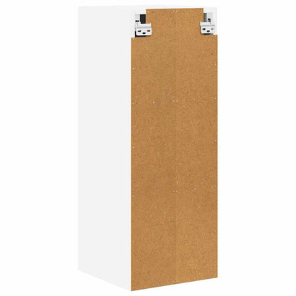 vidaXL Hängeschrank mit Speicher Weiß 30 x 31 x 80 cm Holzwerkstoff