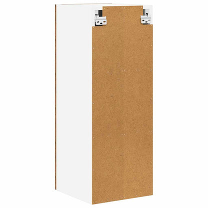 vidaXL Hängeschrank Altes Holz und Weiß 30 x 31 x 80 cm Holzwerkstoff