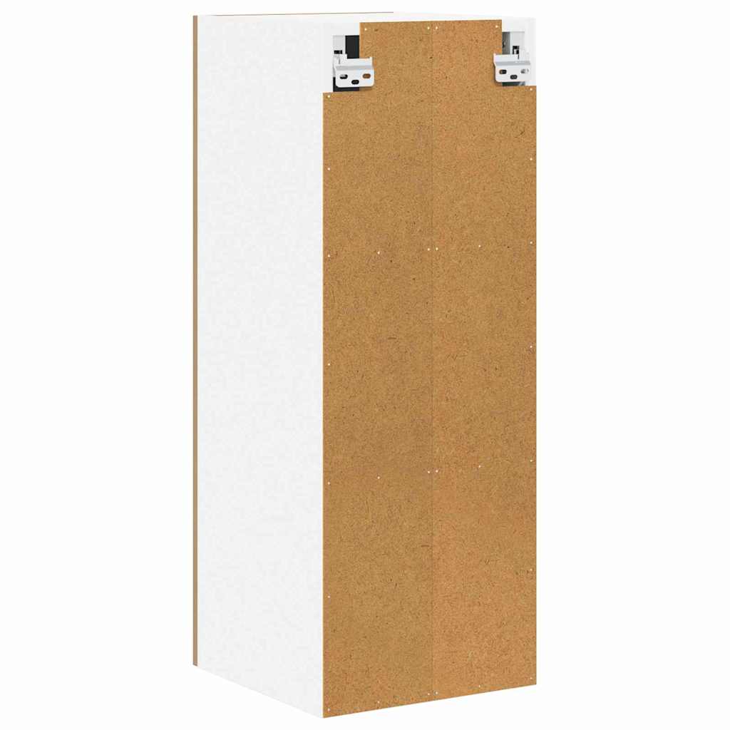 vidaXL Hängeschrank 2 pcs Artisan-Eiche und Weiß 30 x 31 x 80 cm