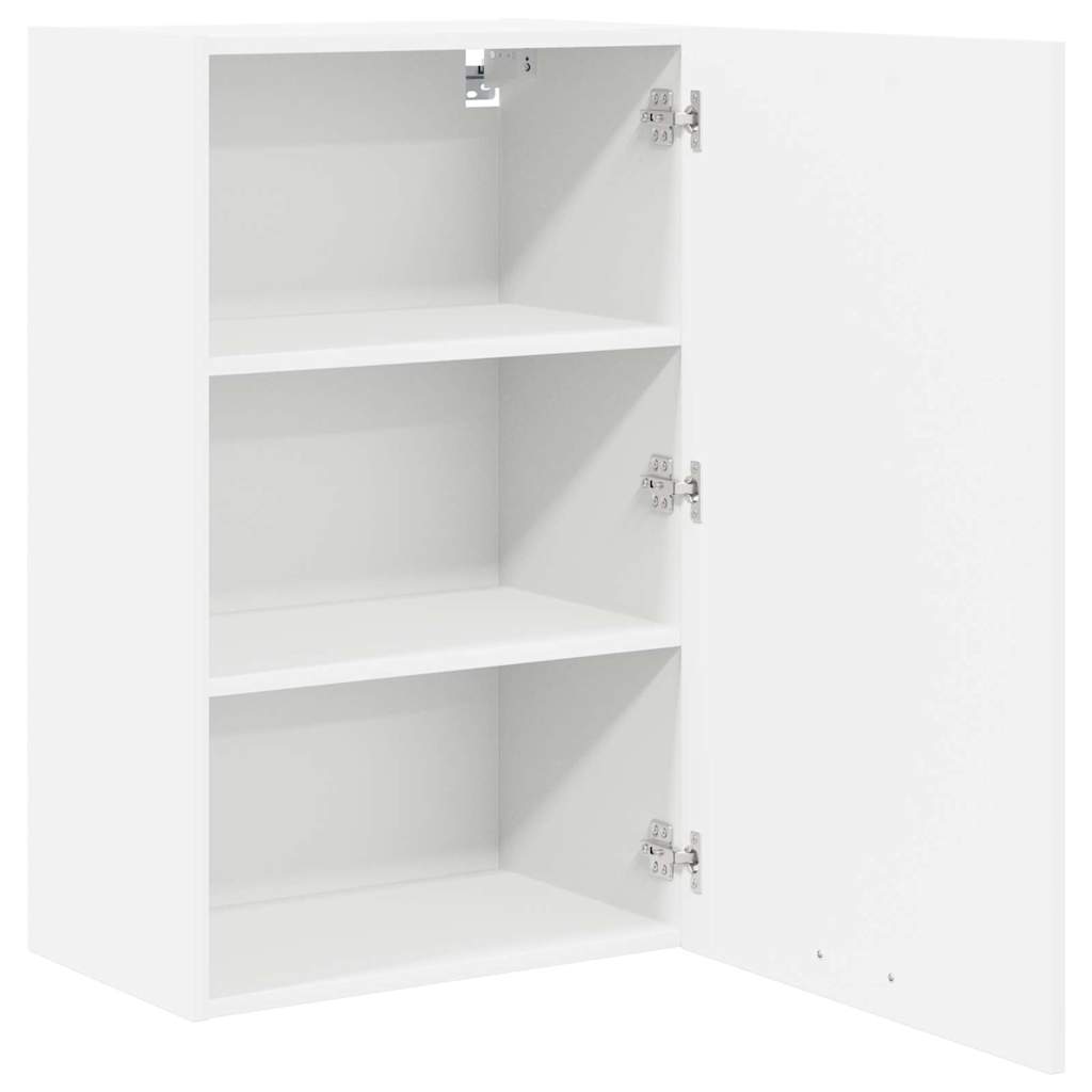 vidaXL Hängeschrank mit Speicher Weiß 50 x 31 x 80 cm Holzwerkstoff