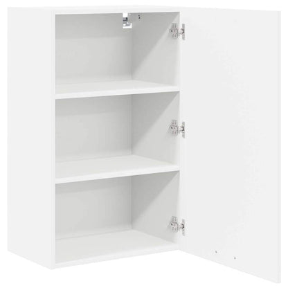 vidaXL Hängeschrank mit Speicher Weiß 50 x 31 x 80 cm Holzwerkstoff