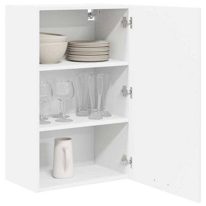 vidaXL Hängeschrank mit Speicher Weiß 50 x 31 x 80 cm Holzwerkstoff