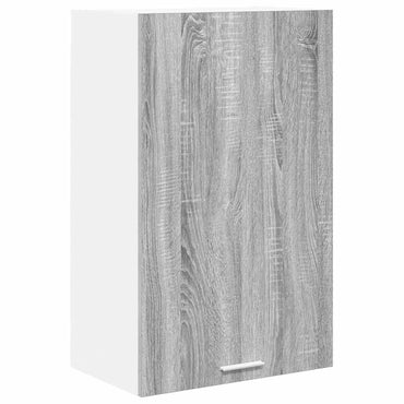 vidaXL Hängeschrank Grau Sonoma und Weiß 50 x 31 x 80 cm Holzwerkstoff