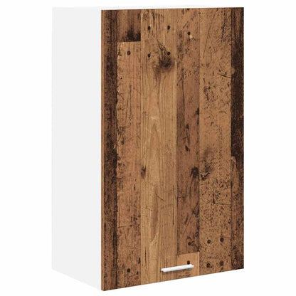 vidaXL Hängeschrank Altes Holz und Weiß 50 x 31 x 80 cm Holzwerkstoff