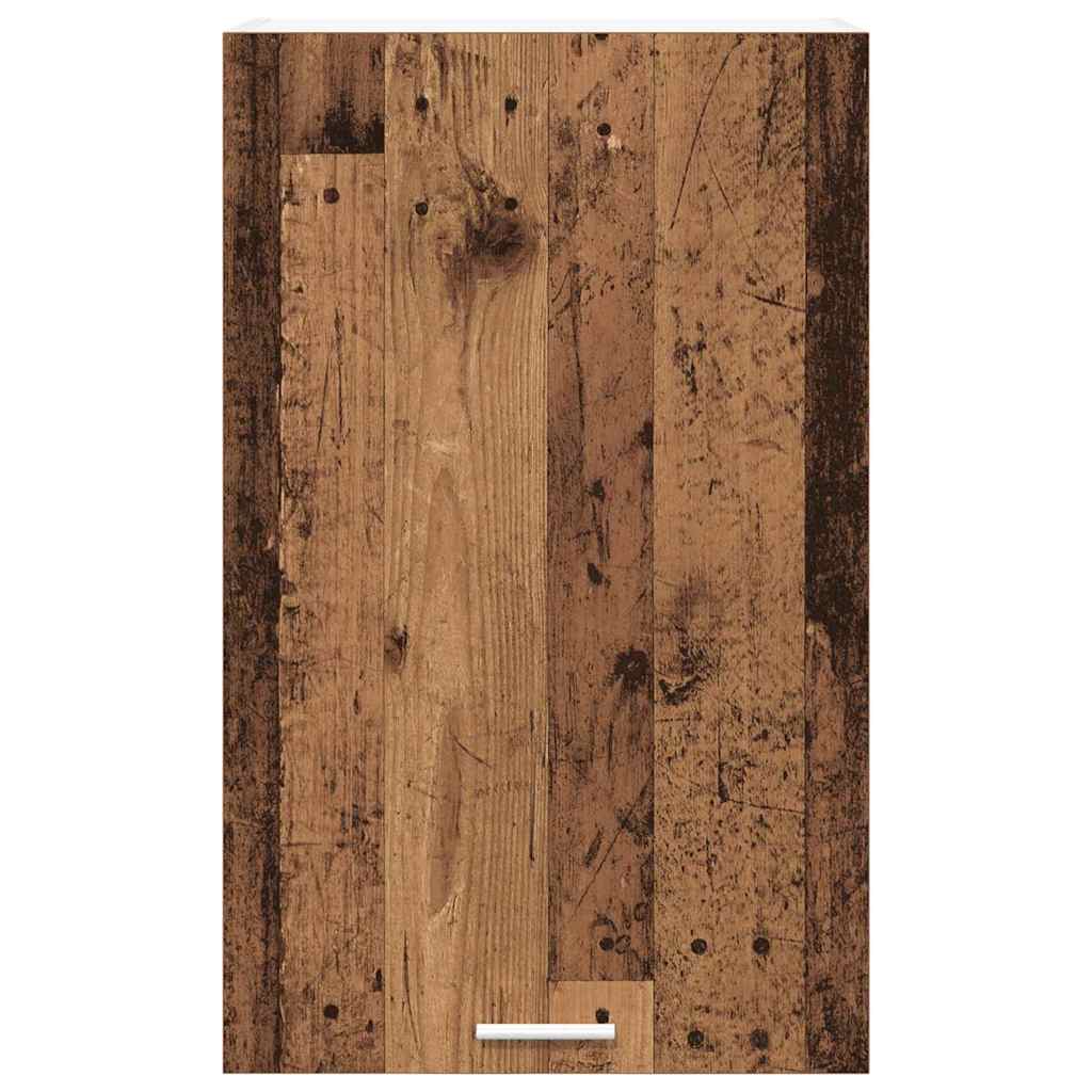 vidaXL Hängeschrank Altes Holz und Weiß 50 x 31 x 80 cm Holzwerkstoff