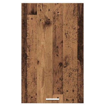 vidaXL Hängeschrank Altes Holz und Weiß 50 x 31 x 80 cm Holzwerkstoff