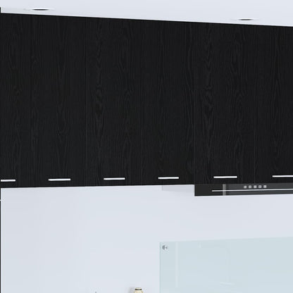 vidaXL Hängeschrank Schwarz Eichen-Optik 60 x 31 x 80 cm Holzwerkstoff