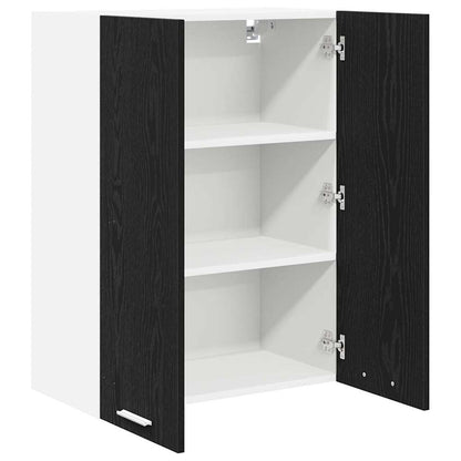 vidaXL Hängeschrank Schwarz Eichen-Optik 60 x 31 x 80 cm Holzwerkstoff