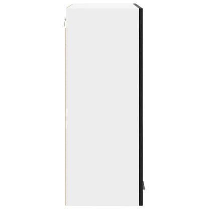 vidaXL Hängeschrank Schwarz Eichen-Optik 60 x 31 x 80 cm Holzwerkstoff