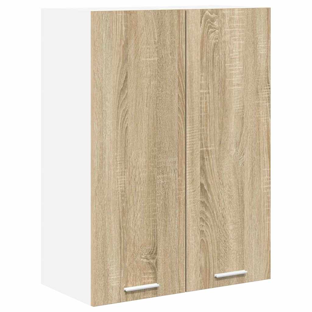 Hängeschrank mit Tür Sonoma-Eiche 60 x 31 x 80 cm Holzwerkstoff