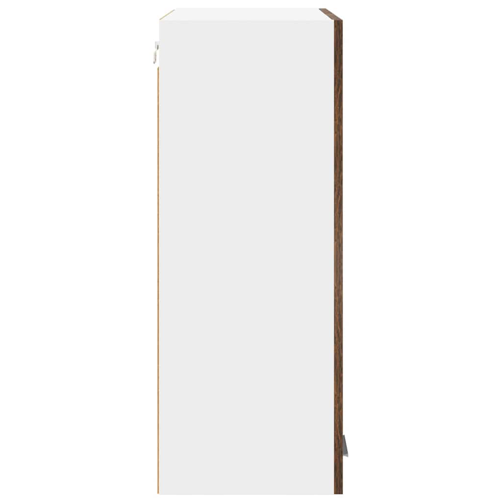 vidaXL Hängeschrank Geräucherte Eiche 60 x 31 x 80 cm Holzwerkstoff