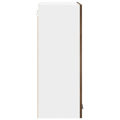 vidaXL Hängeschrank Geräucherte Eiche 60 x 31 x 80 cm Holzwerkstoff