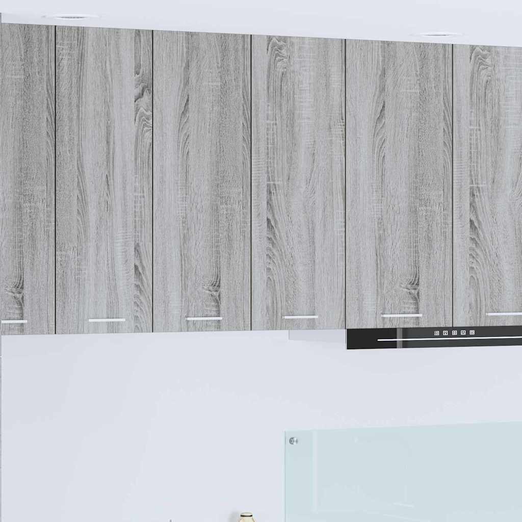 vidaXL Hängeschrank Graues Sonoma 60 x 31 x 80 cm Holzwerkstoff