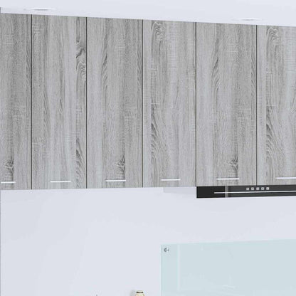 vidaXL Hängeschrank Graues Sonoma 60 x 31 x 80 cm Holzwerkstoff