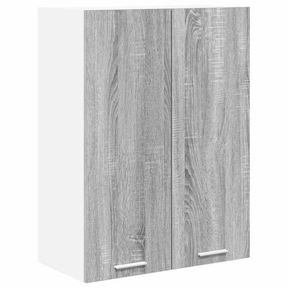 vidaXL Hängeschrank Graues Sonoma 60 x 31 x 80 cm Holzwerkstoff