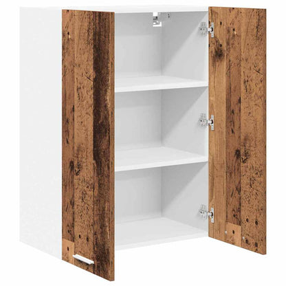 vidaXL Hängeschrank mit Speicher Altholz 60 x 31 x 80 cm Holzwerkstoff