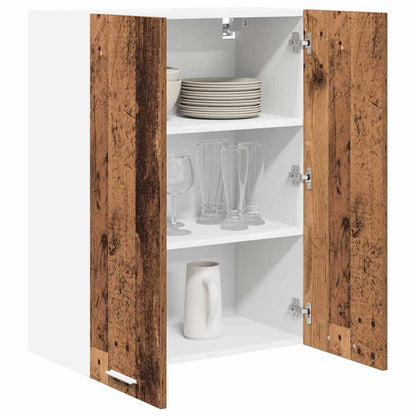 vidaXL Hängeschrank mit Speicher Altholz 60 x 31 x 80 cm Holzwerkstoff