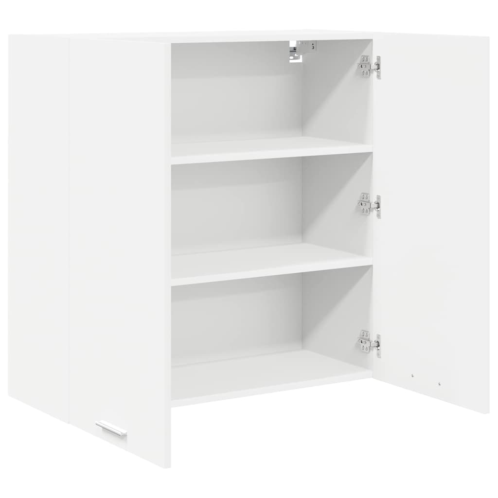 vidaXL Hängeschrank mit Speicher Weiß 80 x 31 x 80 cm Holzwerkstoff
