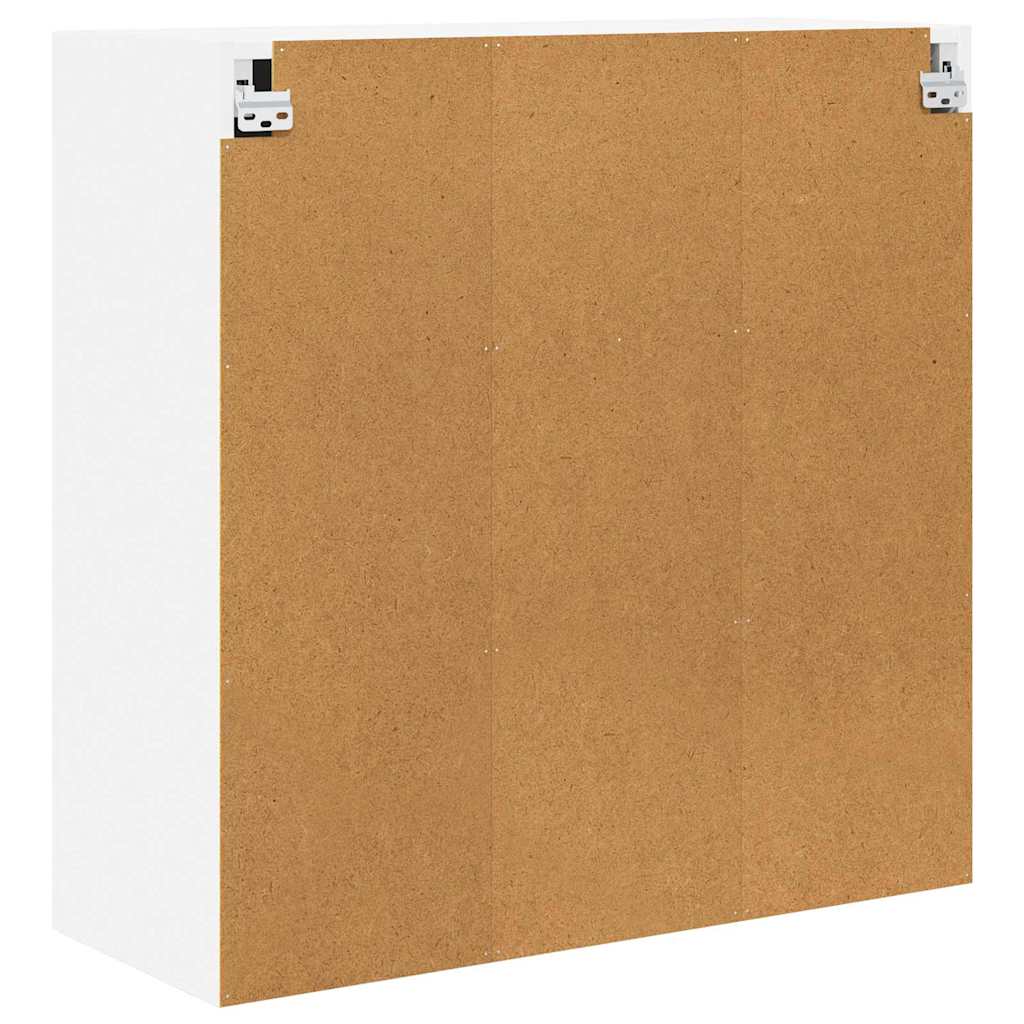 vidaXL Hängeschrank mit Speicher Weiß 80 x 31 x 80 cm Holzwerkstoff