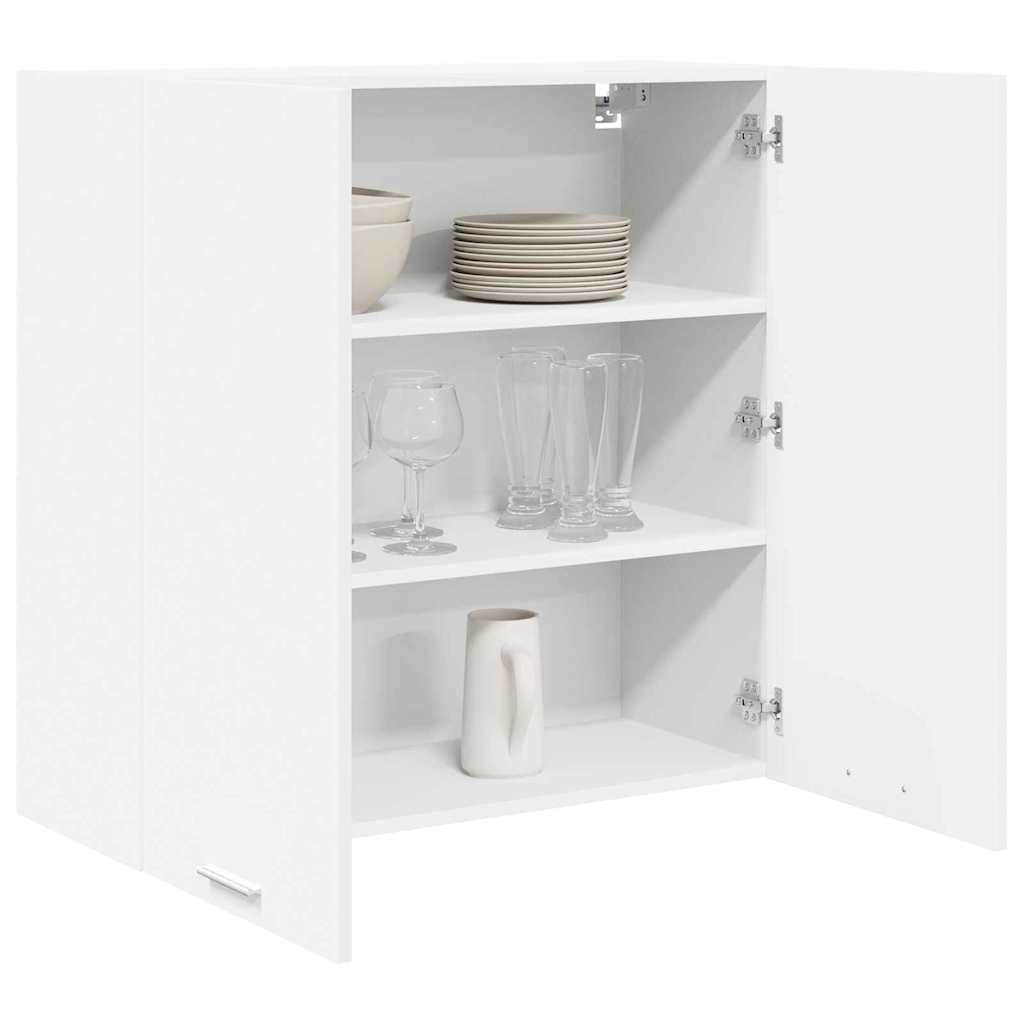 vidaXL Hängeschrank mit Speicher Weiß 80 x 31 x 80 cm Holzwerkstoff