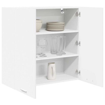 vidaXL Hängeschrank mit Speicher Weiß 80 x 31 x 80 cm Holzwerkstoff
