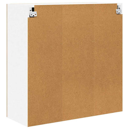vidaXL Hängeschrank mit Tür Sonoma-Eiche 80 x 31 x 80 cm Holzwerkstoff