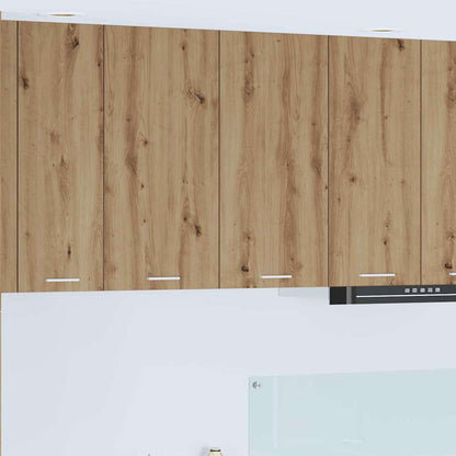 vidaXL Hängeschrank Artisan-Eiche 80 x 31 x 80 cm Holzwerkstoff