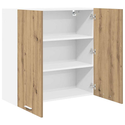 vidaXL Hängeschrank Artisan-Eiche 80 x 31 x 80 cm Holzwerkstoff