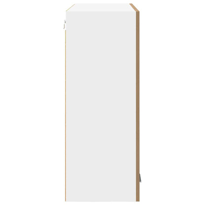 vidaXL Hängeschrank Artisan-Eiche 80 x 31 x 80 cm Holzwerkstoff