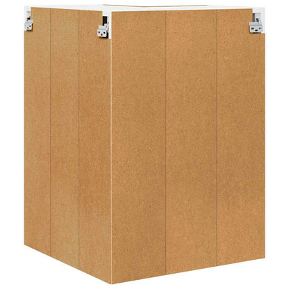 vidaXL Hängeschrank Artisan-Eiche und Weiß 57 x 57 x 80 cm