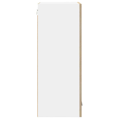 Hängeschrank mit Tür Sonoma-Eiche 40 x 31 x 80 cm Holzwerkstoff