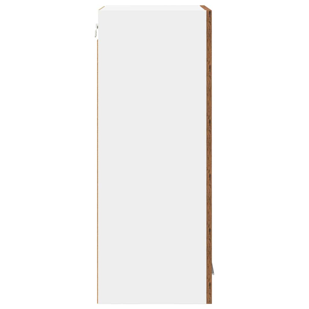 vidaXL Hängeschrank mit Speicher Altholz 40 x 31 x 80 cm Holzwerkstoff