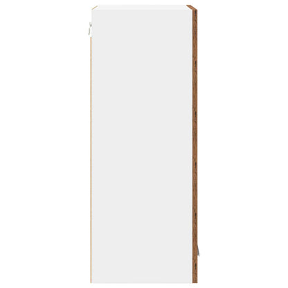 vidaXL Hängeschrank mit Speicher Altholz 40 x 31 x 80 cm Holzwerkstoff
