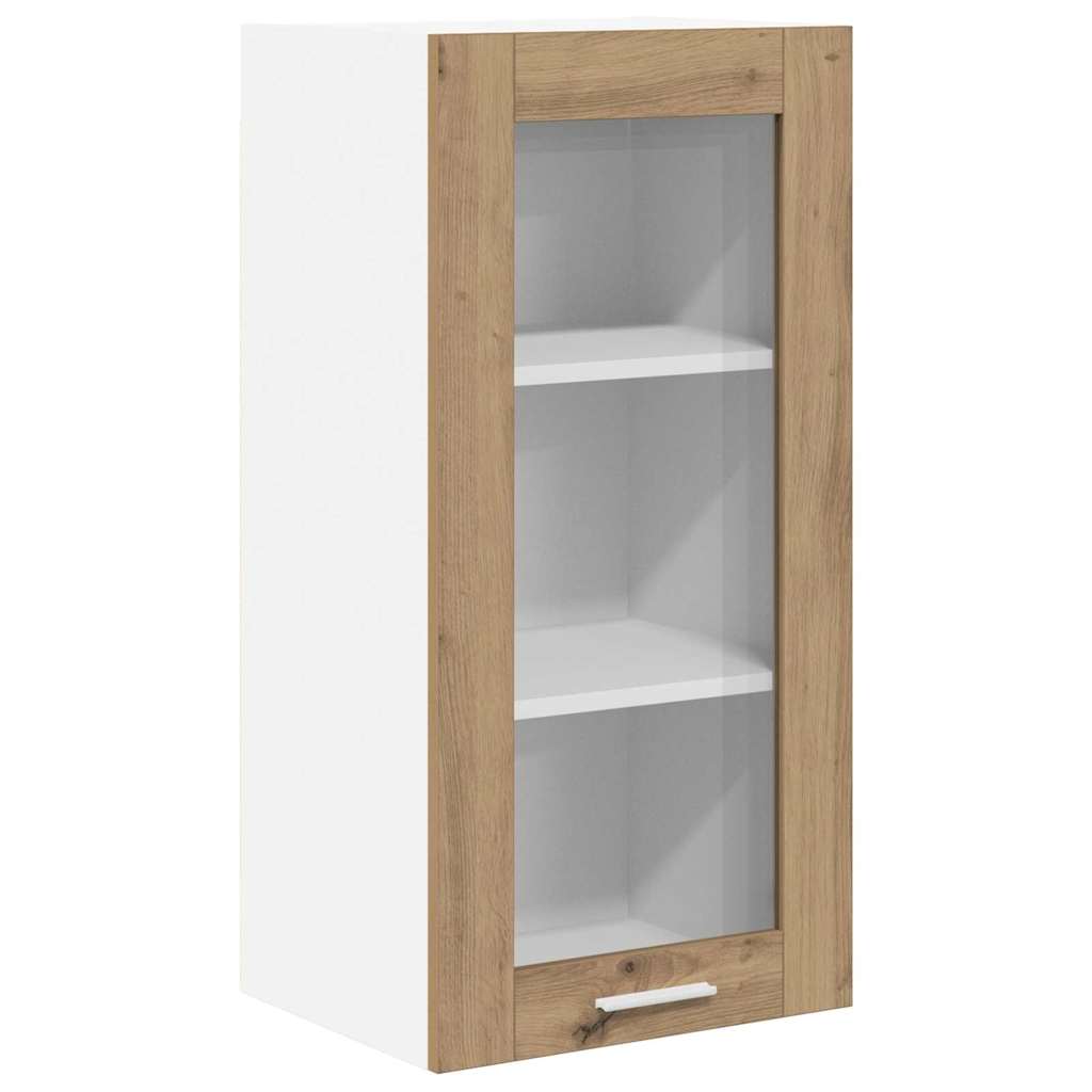 vidaXL Hängeschrank Artisan-Eiche 40 x 31 x 80 cm Holzwerkstoff
