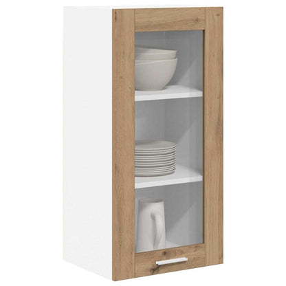 vidaXL Hängeschrank Artisan-Eiche 40 x 31 x 80 cm Holzwerkstoff