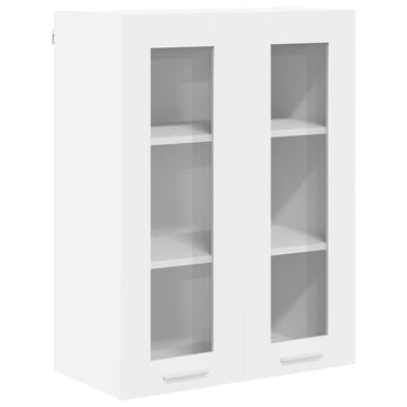 vidaXL Hängeschrank mit Speicher Weiß 60 x 31 x 80 cm Holzwerkstoff