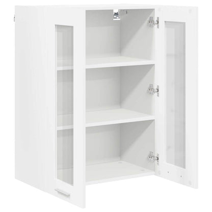 vidaXL Hängeschrank mit Speicher Weiß 60 x 31 x 80 cm Holzwerkstoff