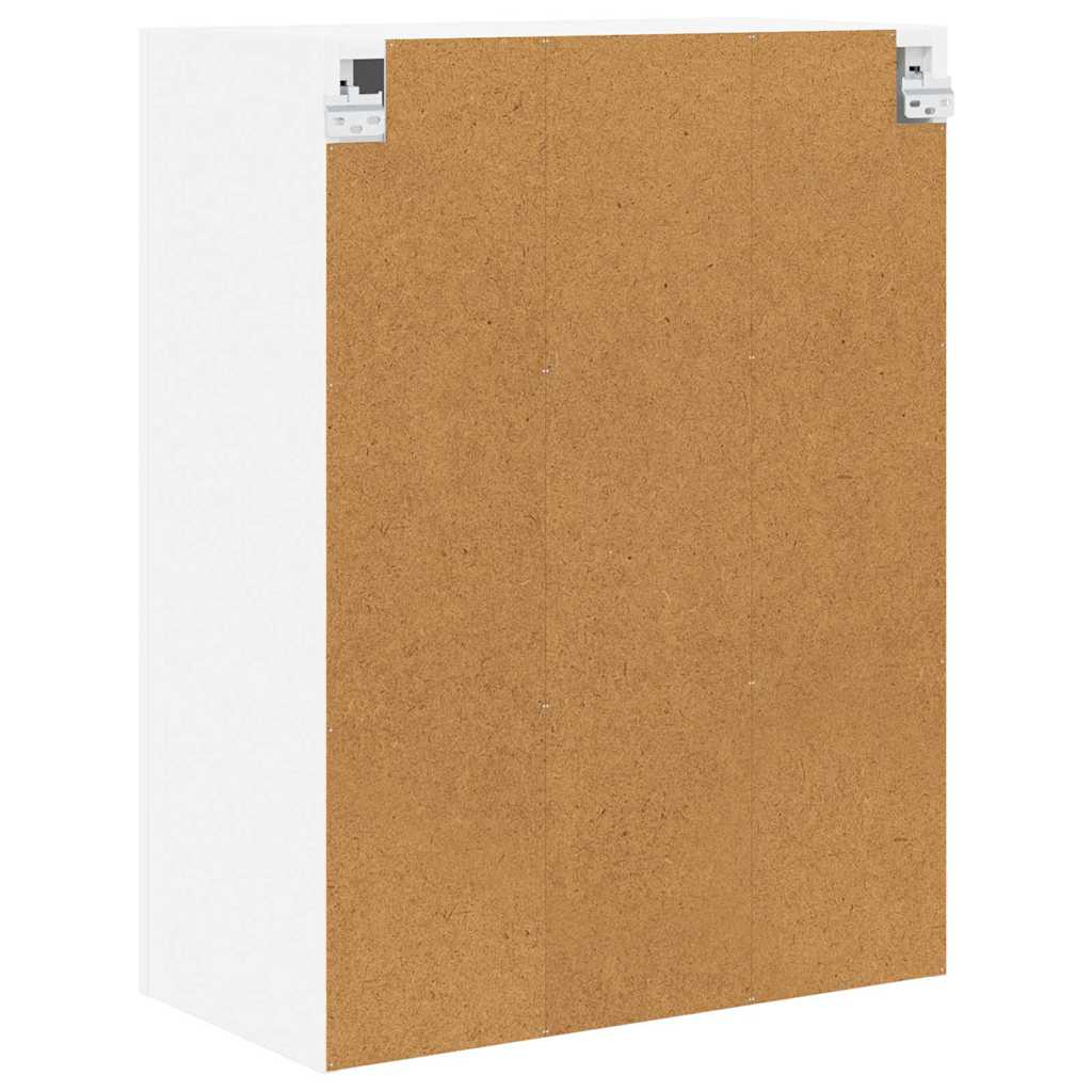 vidaXL Hängeschrank mit Speicher Weiß 60 x 31 x 80 cm Holzwerkstoff