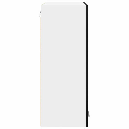 vidaXL Hängeschrank Schwarz Eichen-Optik 60 x 31 x 80 cm Holzwerkstoff
