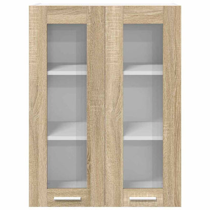 Hängeschrank mit Tür Sonoma-Eiche 60 x 31 x 80 cm Holzwerkstoff