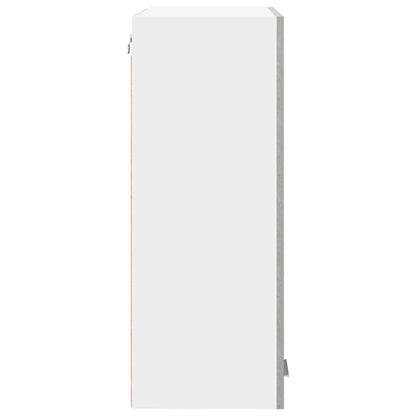 vidaXL Hängeschrank mit Tür Beton Grau 60 x 31 x 80 cm Holzwerkstoff