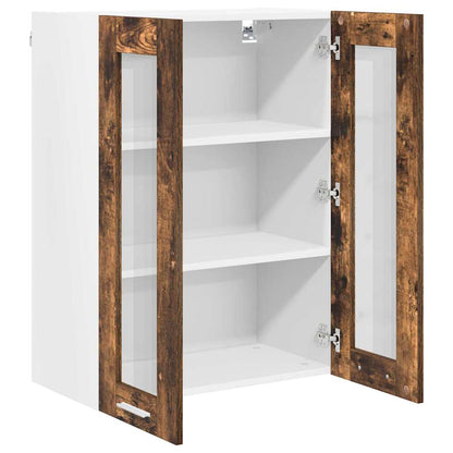 vidaXL Hängeschrank Geräucherte Eiche 60 x 31 x 80 cm Holzwerkstoff