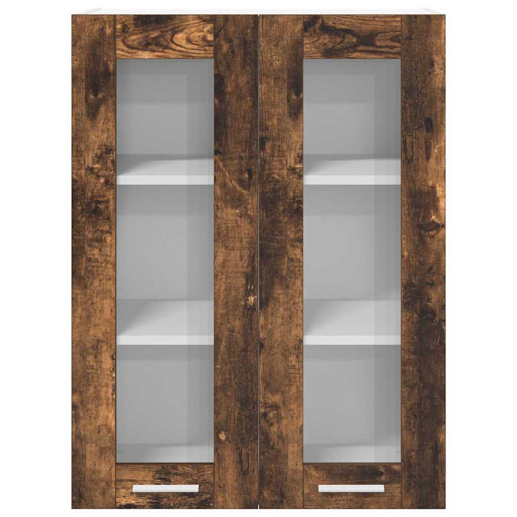 vidaXL Hängeschrank Geräucherte Eiche 60 x 31 x 80 cm Holzwerkstoff