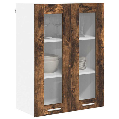 vidaXL Hängeschrank Geräucherte Eiche 60 x 31 x 80 cm Holzwerkstoff